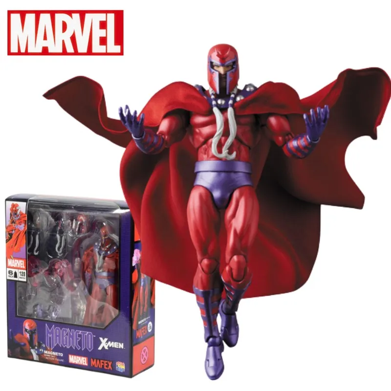 

In Stock Original Mafex Marvel X-men: Apocalypse Magneto Anime Action Collection Figures Toys Christmas Gifts Festival Model