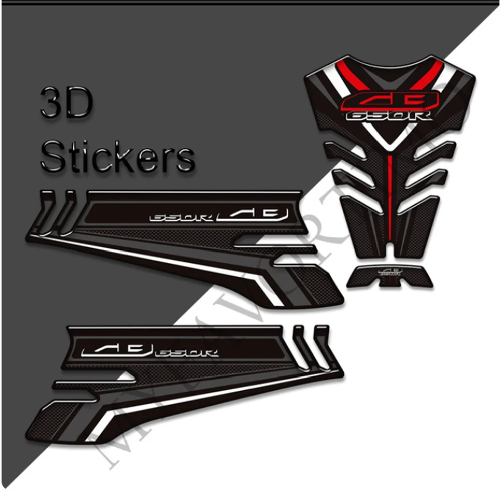 For Honda CB650R CB 650R 650 R Motorcycle Grips Tank Pad Stickers Gas Fuel Oil Kit Knee Protector 2018 2019 2020 2021 2022