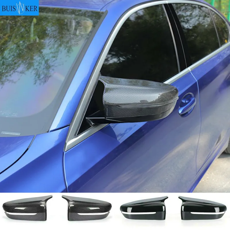 1pair Mirror Covers Fit Mirror Caps Replacement Side Rear Door Wing Rear-View For BMW 4 5 7 Series G11 G12 G14 G15 G16 G30 G31