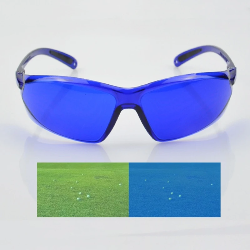 Gafas buscadoras pelotas golf para localizar pelotas golf perdidas con estuche y bolsa con cordón