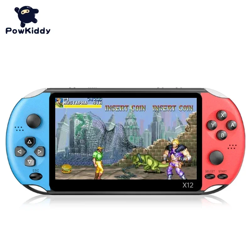 

Powkiddy Bubble Machine Hall X12 Game Console 5.1-inch Handheld Ps Nostalgic Retro Childhood Joystick Arcade Handheld Gba