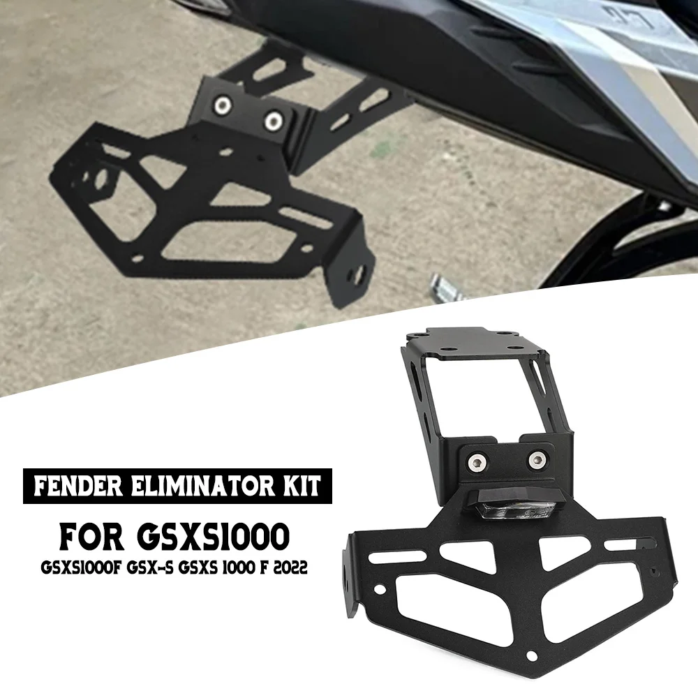 

GSX-S1000 License Plate Holder Tail Light Bracket Fender Eliminator Kit For Suzuki GSXS1000 GSXS1000F GSX-S GSXS 1000 F 2022