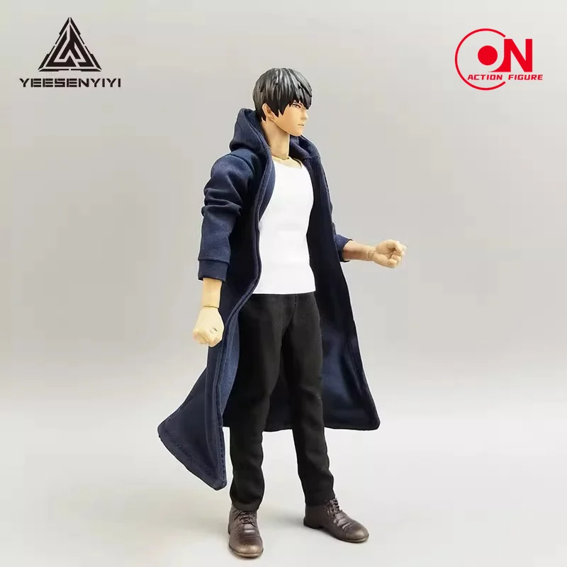 1/12 سترة واقية للرجال معطف الرياح سترة السراويل الملابس والاكسسوارات نموذج صالح 6 ''VB002 VB003 عمل الشكل ﻿ دمية الجسم