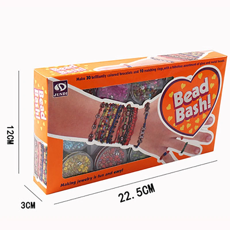 Girls DIY Bracelet Making Kit Jewellery Making Kit Arts for Kids Friendship Craft Kit for 5-12 Years Old Kid Girls toys gift