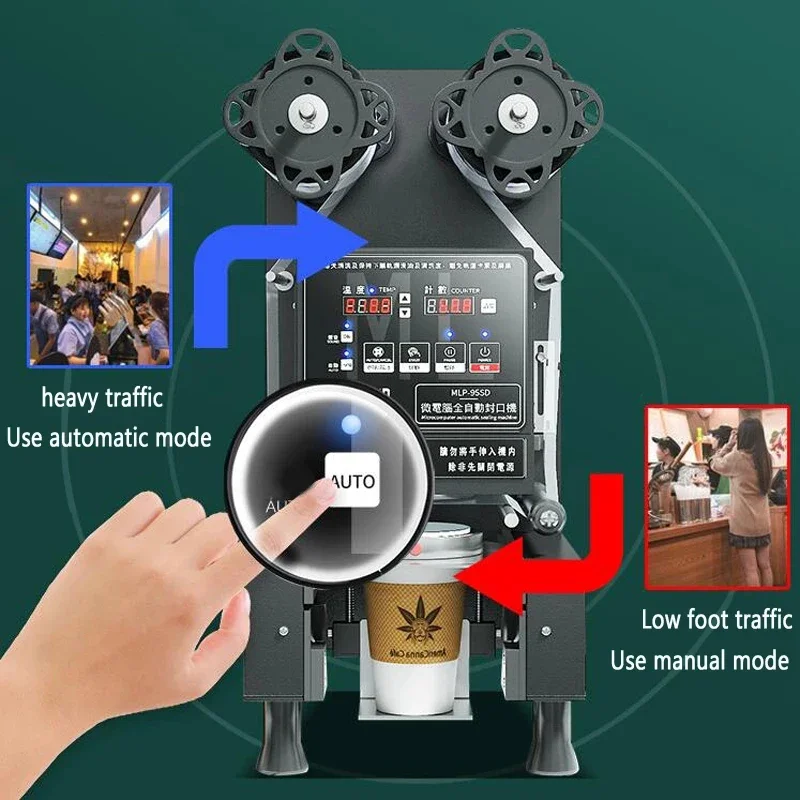 Bancs Électriques pour Thé au Lait, Scelleuse existent pour 9/9, 5/8, 8 /8.9 PP/PE/Papier