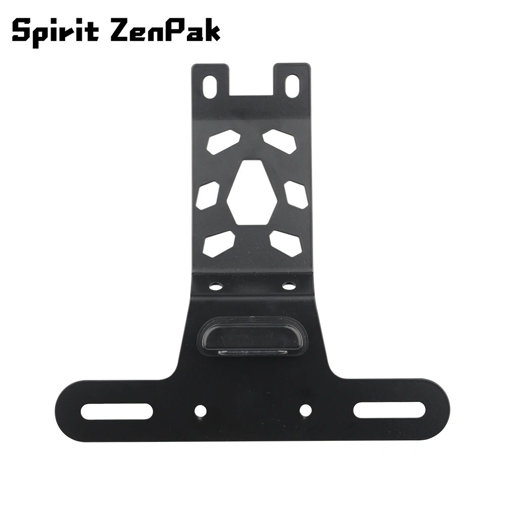 

For Hunter 350 22-25 Motorcycle Tail Tidy License Plate Holder Fender Eliminator Registration Bracket with LED Lights