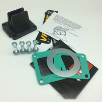 V384A Motorcycle Carbon Fiber V-FORCE VFORCE 3 Reed Valve Cage Force Set For Kawasaki KX80 KX85 KX100 And Suzuki RM100