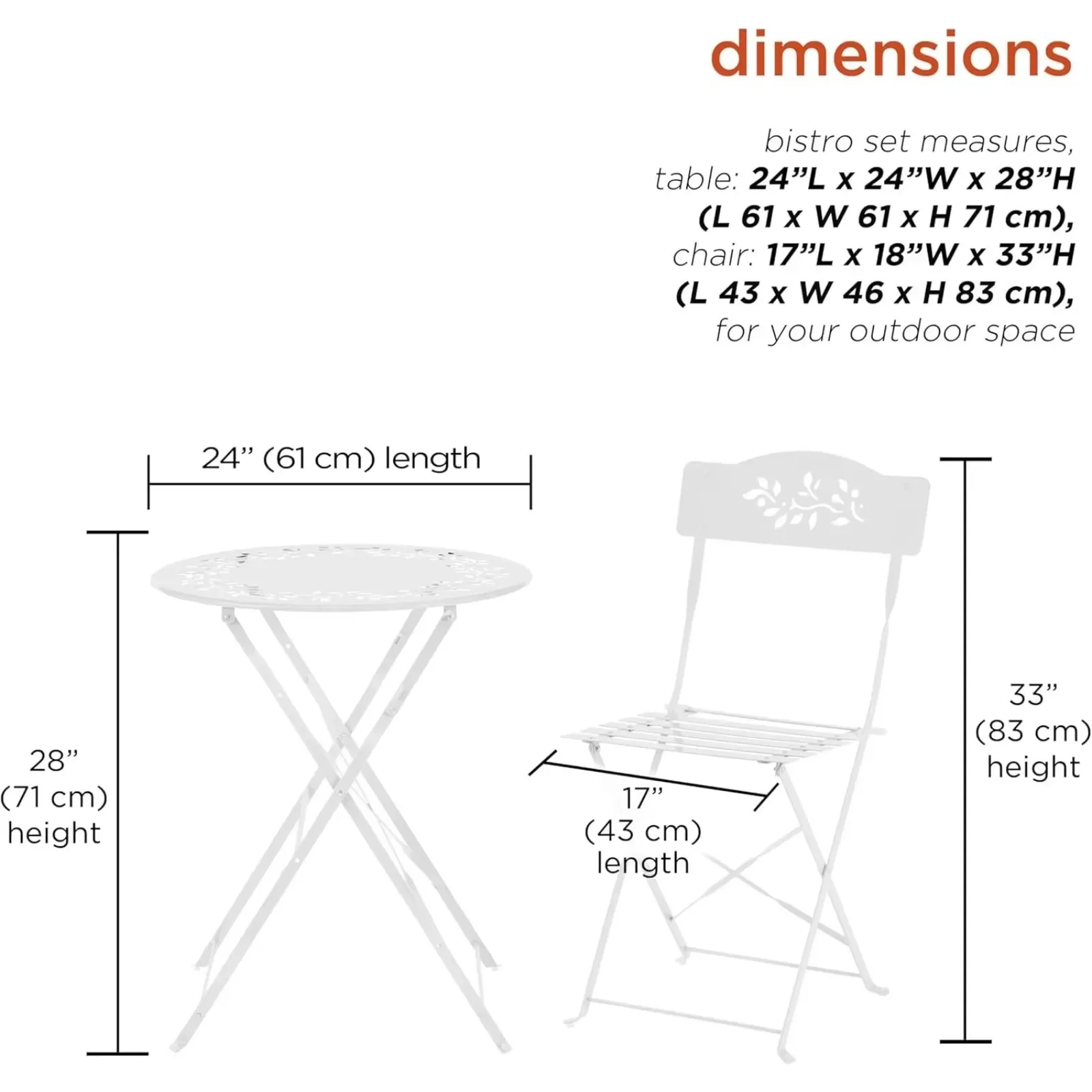 US Office Star Resin Furniture for Indoor or Outdoor Use, 3-Piece Set, 2 Folding Benches and 6 Foot Table