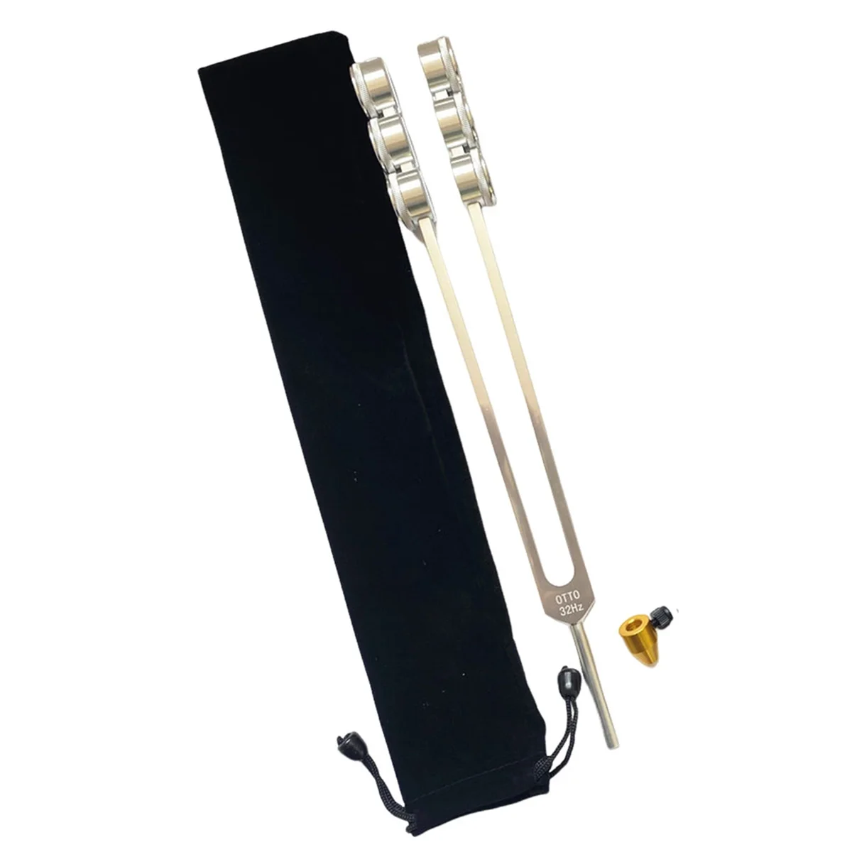 

ABYB 2X 32 Гц алюминиевый камертон с молотком, исцеляющий звук, вибрация, диагностическая терапия, инструмент для ухода за здоровьем