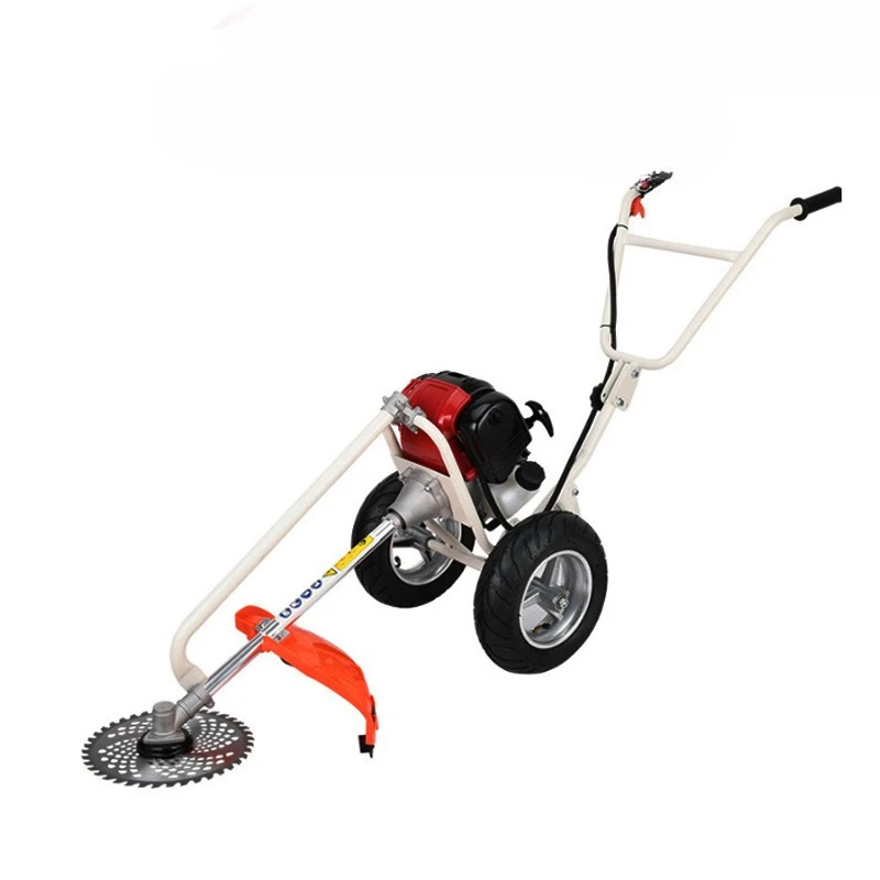 

4-stroke Hand-push Lawn Mower Multi-functional Hand-push Brush Cutter Soil Loosening And Ditching Small Weeding Machine