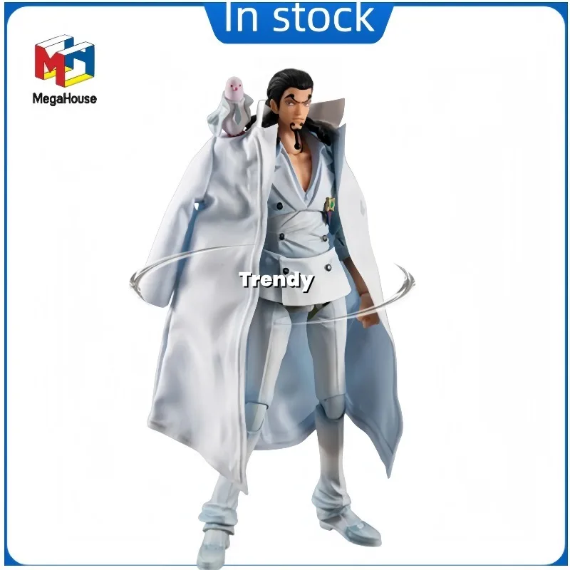Heroes de acción variable MegaHouse originales One Piece Rob Lucci Hattori Ver. Serie de colección de figuras de acción de 1,5 figuras de anime