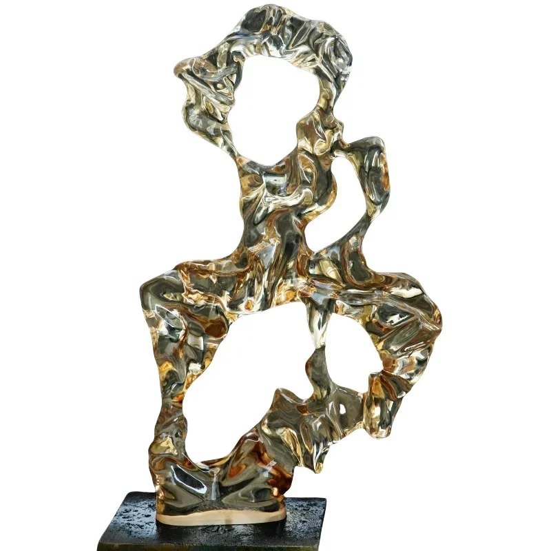 Modern light luxury art ornament transparent resin