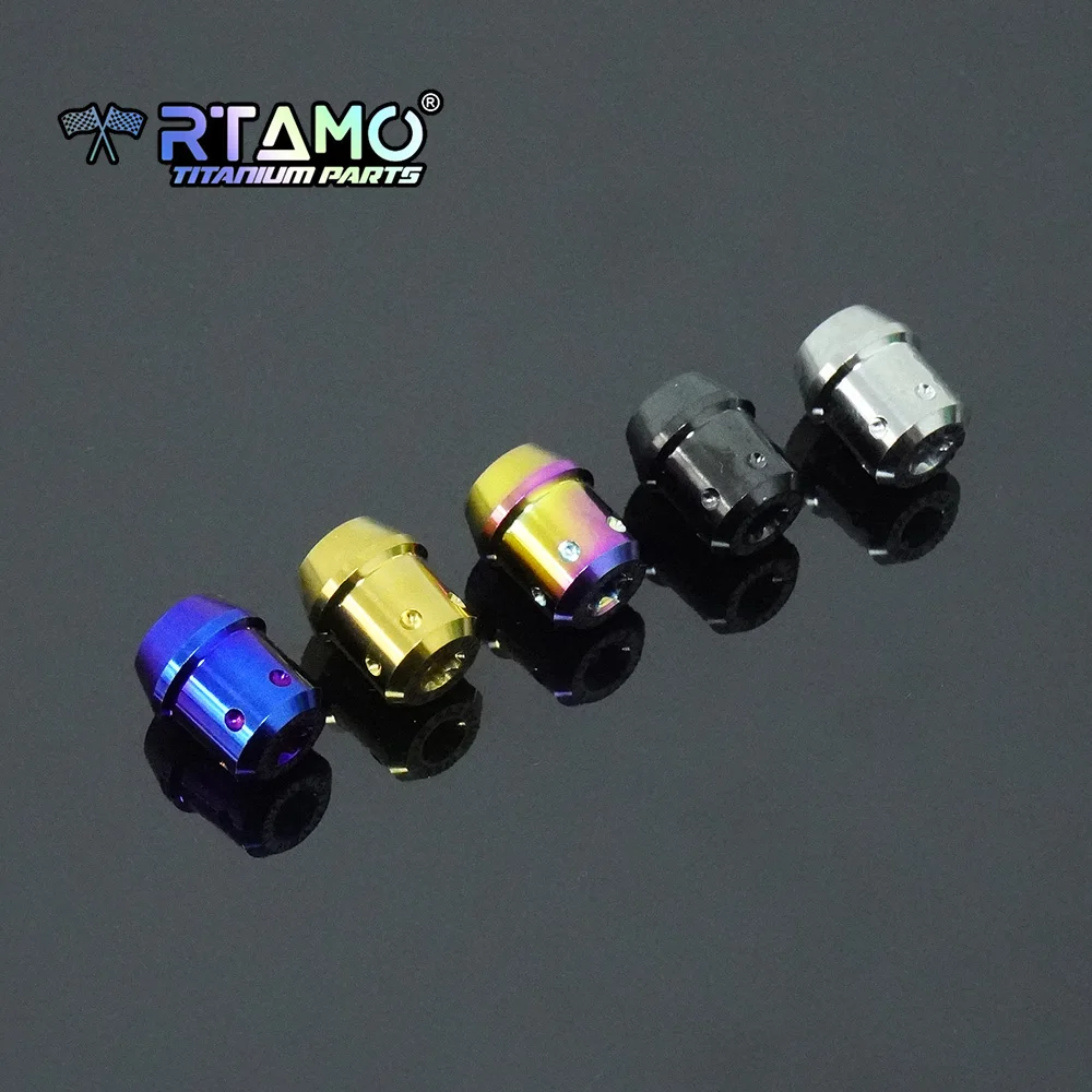 RTAMO Titanium Alloy Anti-theft Tire Valve Stems Car Wheel Plugs Universal Car Accessories 4pcs