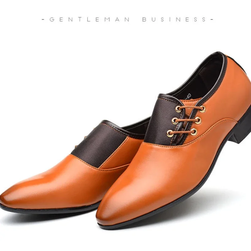 Schuhe für Männer Schuhe Lederschuhe Business-Kleid Schuhe All-Match lässig stoß dämpfende verschleiß feste Schuhe Chauss ure Homme