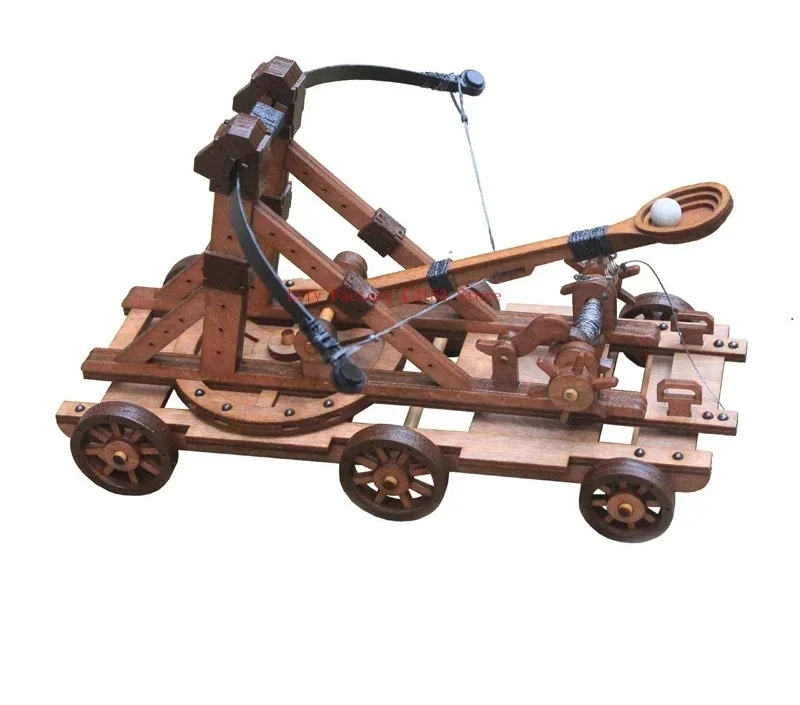 

Elastic Catapult Hand-Polished Stone Machine Ancient Chariot