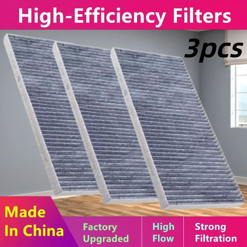3pcs/ For Changan Eado Dt/Alsvin V7 Cabin Air Filter/ Auto Parts  ASCAJ40438
