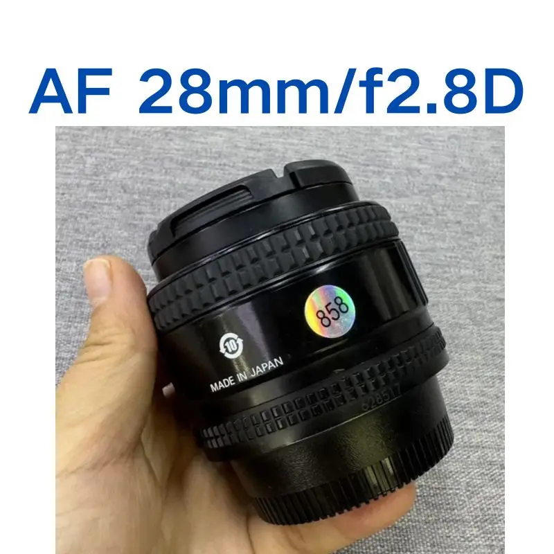 Used AF 28mm/f2.8D lens tested OK and the function is intact