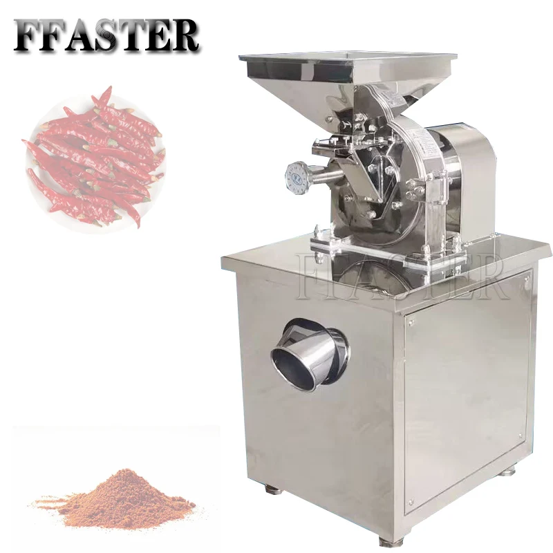 Customized Rice Soybean Food Grain Powder Pin Mill Grinding Grinder Universal Pulverizer Machine