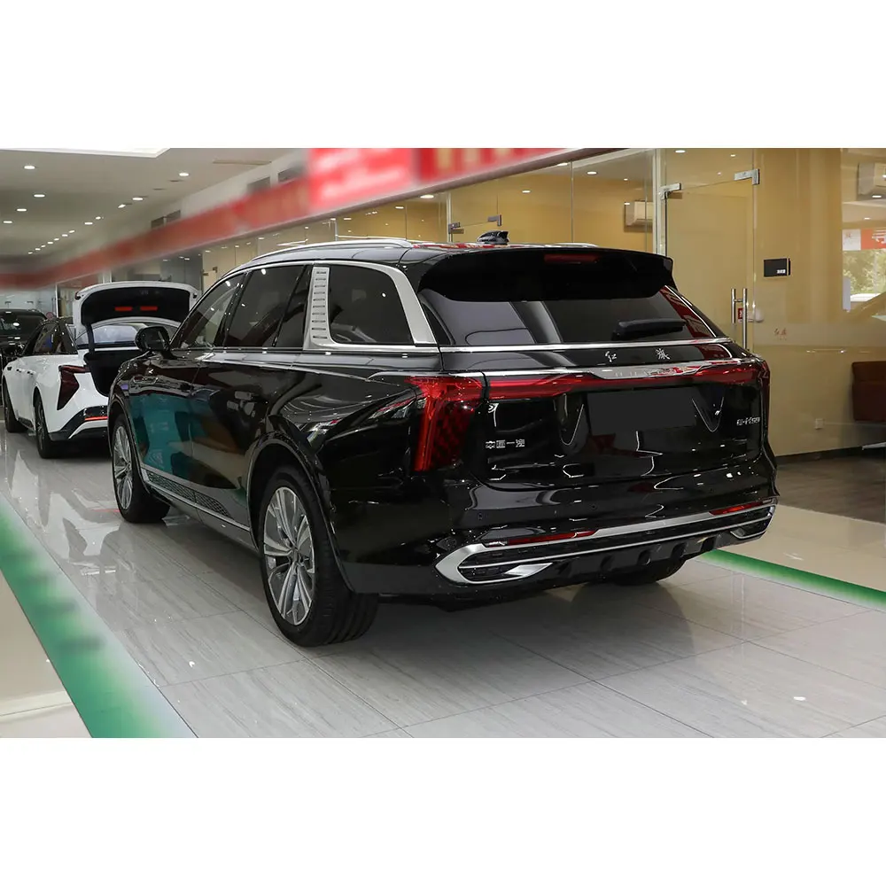 ซื้อรถยนต์ EV คุณภาพสูง Hongqi E-Hs9 SUV ขนาดใหญ่ 5 ประตู 7 ที่นั่ง SUV 690KM ยาว 2024 Edition ยานพาหนะไฟฟ้าสําหรับผู้ใหญ่