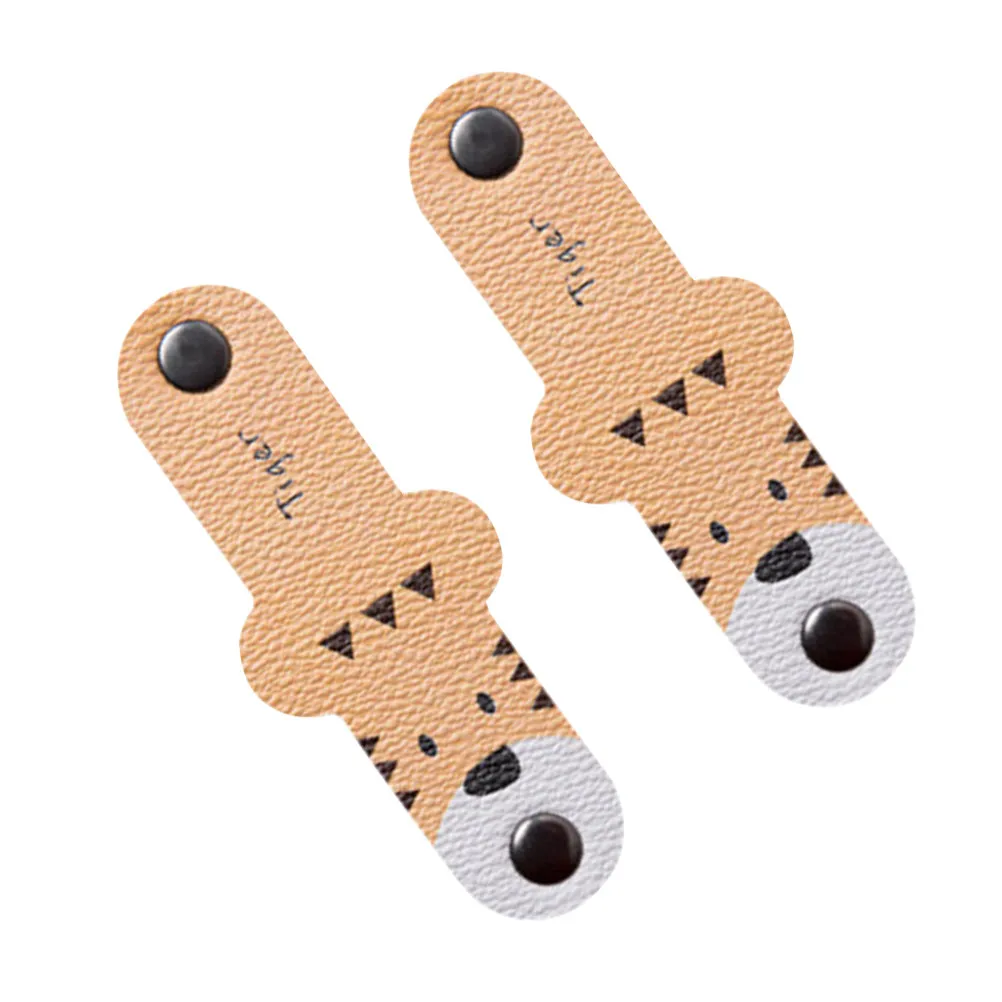 2 Pcs Charging Cable Holder Cute Organizer Earphone Cord Winder Cords Wire Organizers Organiser