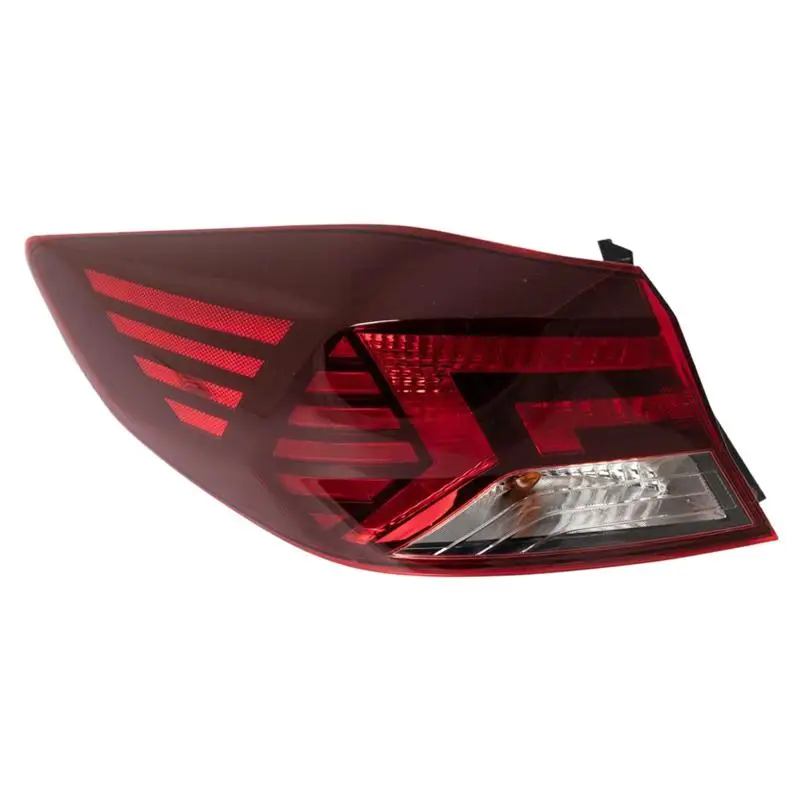 

Left Outer Side Tail Light Rear Brake Lamp Taillights Taillamp Lens Housing Fit for Hyundai Elantra 2019-2020