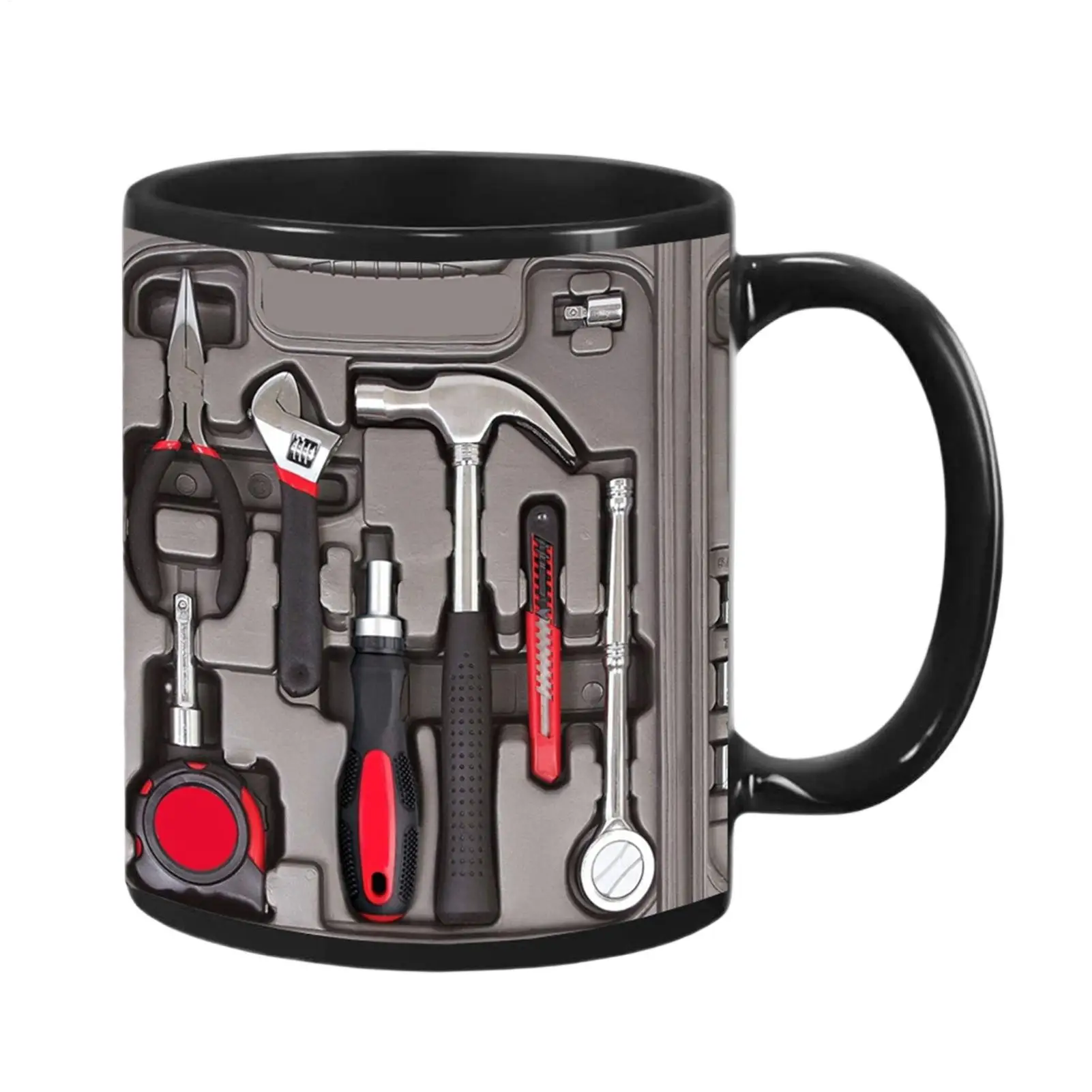 Mechaniker-Motiv Keramik-Kaffeebecher Herren-Wasserbecher Mechaniker-Tasse Kaffee-Bier Lustige Trinkbecher Büro-Tasse Kaffeetasse Teetasse