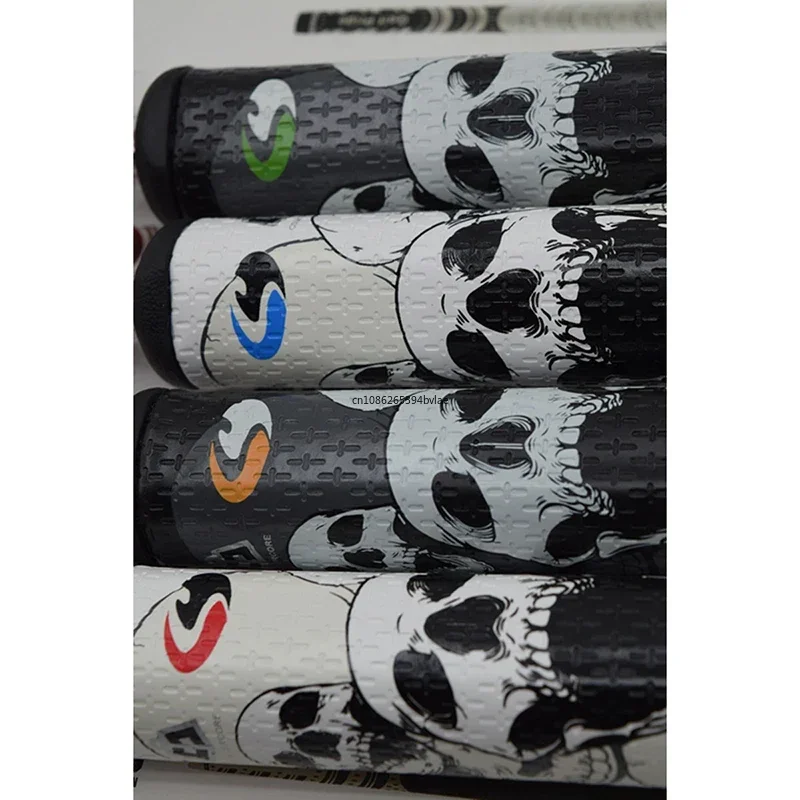 50g counterweight New Golf Putter Grips Skull 2.0/3.0/5.0 Grips Print Golf Club Putter Grip PU Non-slip Wear-resistant 1 Pcs