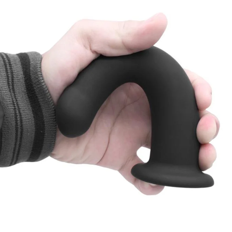 Black Realistic Dildo With Strong Suction Cup Dildos Soft Penis for Women Man Anal Plug Butt Gode Dildio Sex Toys for Woman Gay