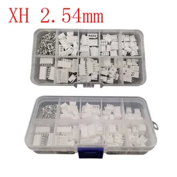 230Pcs/Box XH 2.54 JST 2Pin 3Pin 4Pin 5Pin Male Female Plug Terminal Housing Header Connector XH2.54mm Kit