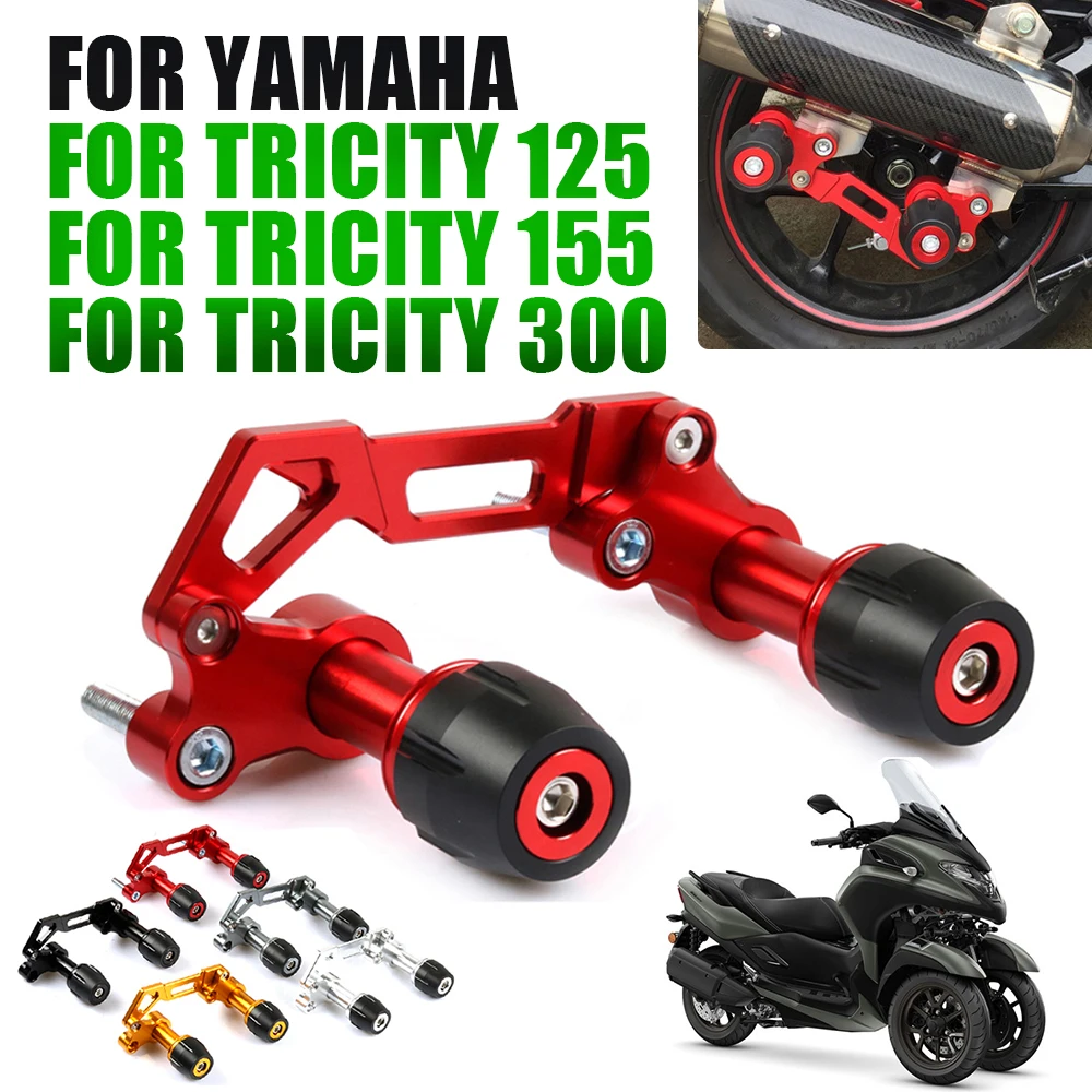 For Yamaha TRICITY 300 125 155 TRICITY TRICITY300 Motorcycle Accessories Muffler Exhaust Sliders Crash Pad Anti Fall Protector