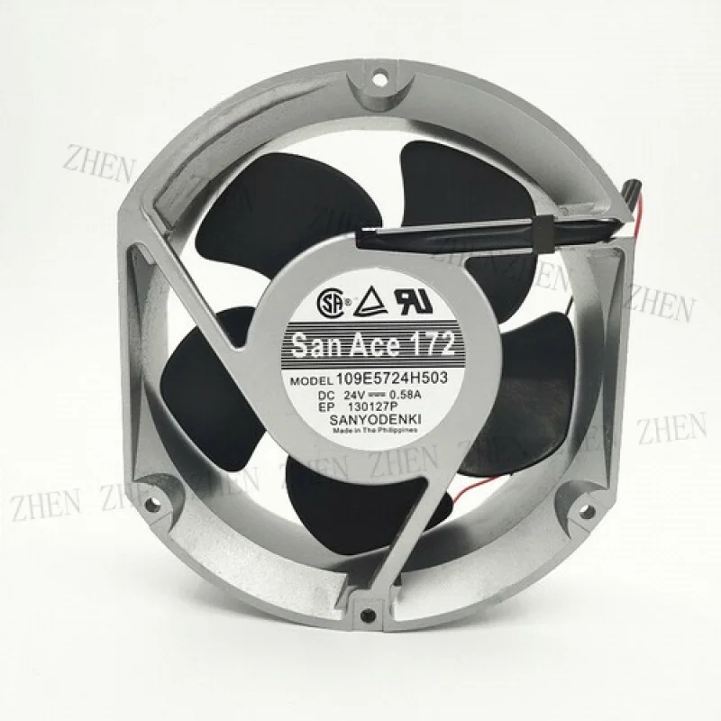 

Y 1PC SANYO 109E5724H503 24V 0.58A 13.9W high temperature resistant cooling fan #