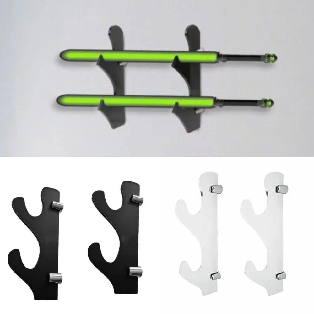 

2Pcs Acrylic Lightsaber Showing Stand Transparent Decorative Lightsaber Display Rack Adjustable Easy To Install