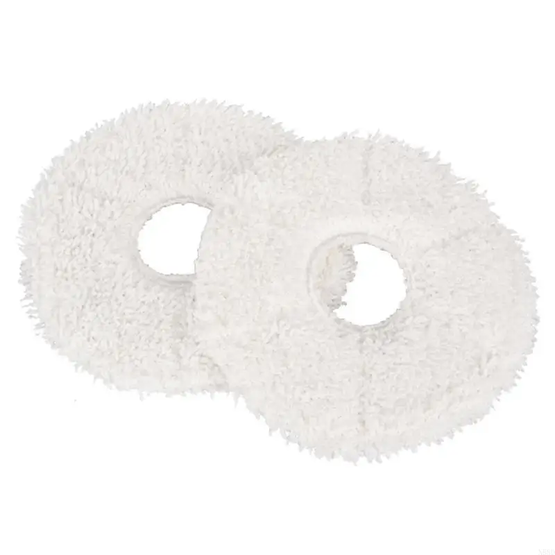 4 pacco sostituzione tessuto tessuto assorbente bagliore mop teste pulizia della scopa durevoli cuscinetti per N58D