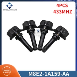 Set Of 4 TYRE SENSOR M8E2-1A159-AA For 2021 Land Rover Defender TPMS Tire Pressure Monitor System Sensors M8E21A159AA LR156918