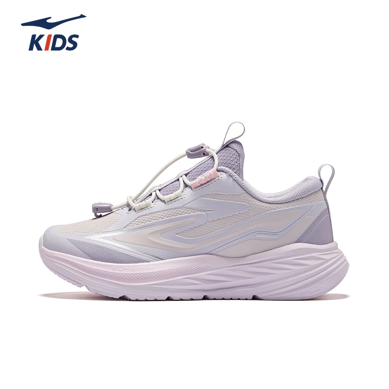 ERKE YUEJIE2 Детская обувь, новая осенне-зимняя обувь, спортивная обувь для девочек, водонепроницаемые кожаные кроссовки для бега