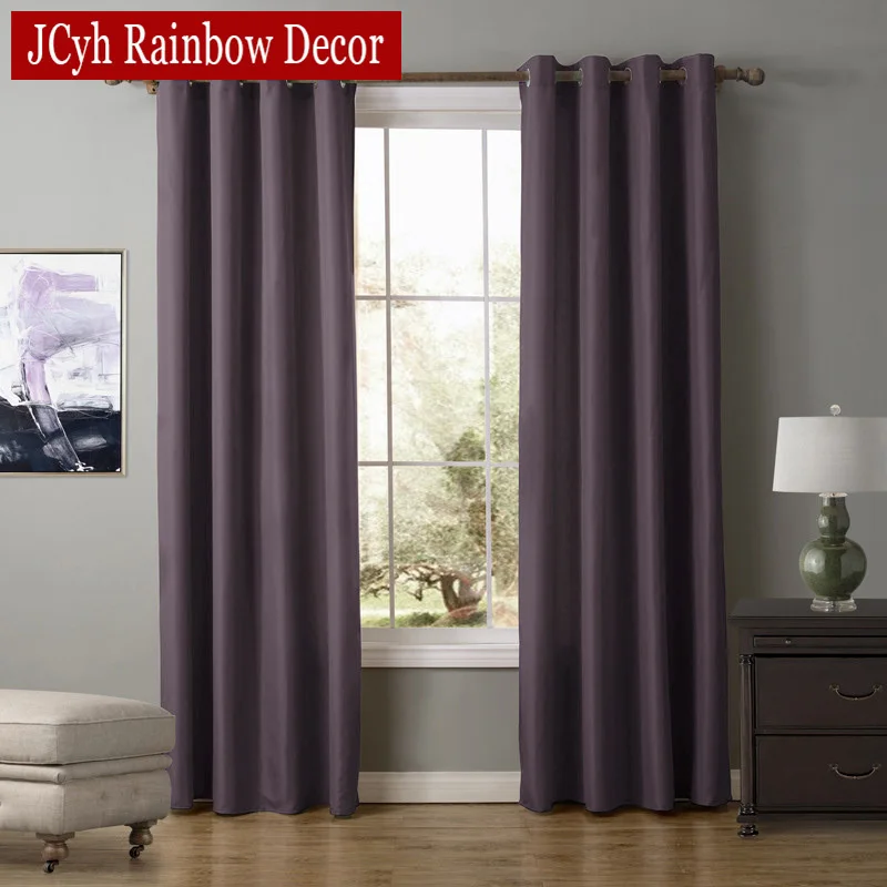 Purple Blackout Curtains for Bedroom, Thermal Curtain, Drapes for Living Room, Windows Treatment, Cheap Blinds Panel, Customize