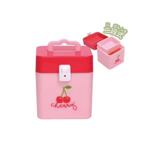 TARLIN Original Gashapon Figure Kawaii Beauty Cherry Style Makeup Cosmetic Case Miniature Cute Capsule Toys