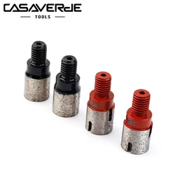 Casaverder M12 CNC 핑거 다이아몬드 비트, 화강암, 대리석, 천연석, 부드러운 드릴링용, 20mm 다이아몬드 핑거 비트