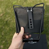 Camping Stool Hold Up To 100KG Folding Stool Fishing Chair Portable Outdoor Stool for Travel Hiking BBQ Fishing