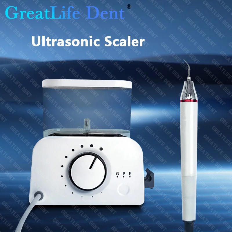 GreatLife Dent LED Ultrasonic Dental Detachable Handpiece Auto Water Supply Tooth Cleaner Ceramic Ultrasonic Intelligent Scaler