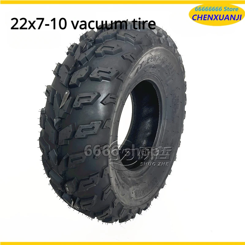 Various Four-wheel Motorcycle Accessories Dune Buggy Kart Racing 22X7-10 Inch Vacuum Off-road Thickened Tire Package