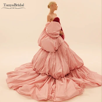 เสื้อแจ็กเก็ตแต่งงานผ้าแพรแข็งสีชมพูสำหรับผู้หญิงเสื้อโค้ทแฟชั่นเสื้อคลุมเจ้าสาว DJ355เก๋ไก๋