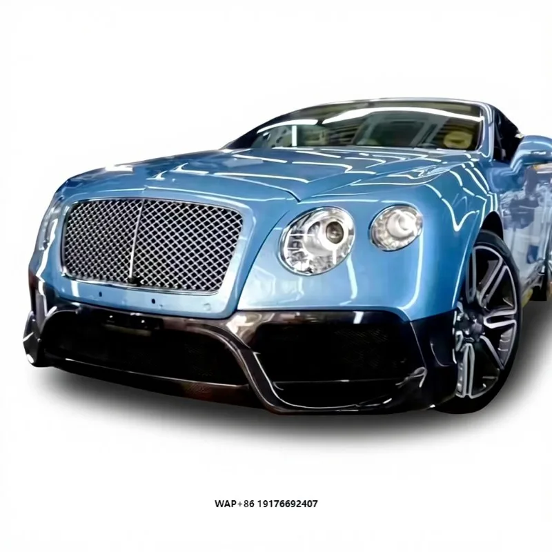 Continental GT Carbon Fiber Body Kit Continental GT Upgrades VORS Style Front and Rear Bumper Spoilers