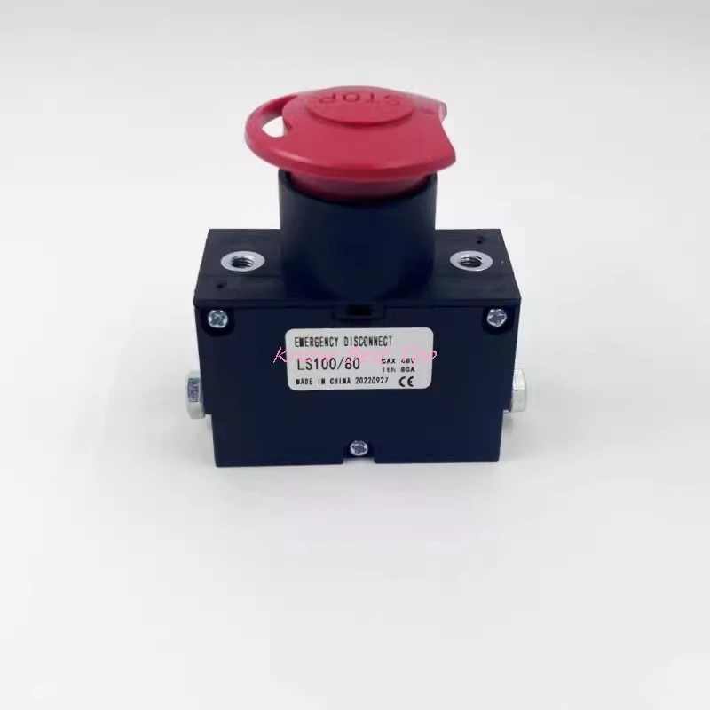 1PCS Electric Vehicle Forklift Emergency Stop Switch LS100/80 48V 80A