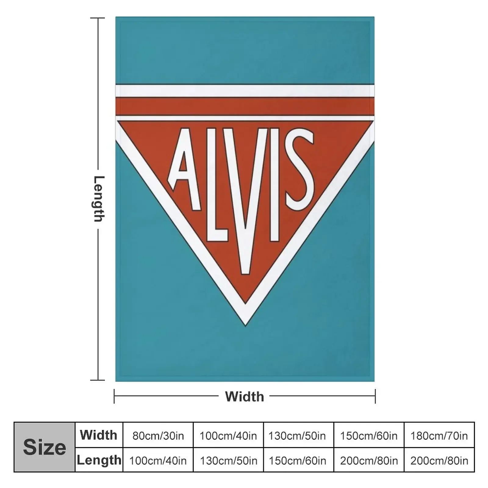 Best Of British - Alvis Cars Throw Blanket Luxury Designer Furrys decorative Blankets