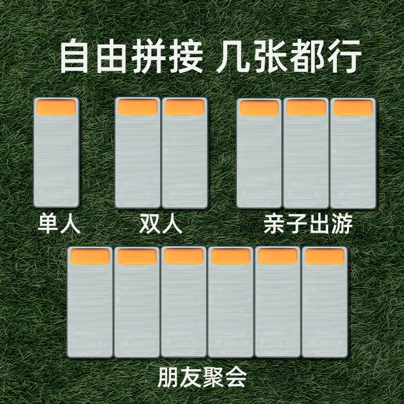 Outdoor Camping Inflatable Sleeping Pad Thickened Self Mattress Indoor Single Double Leisure Sofa