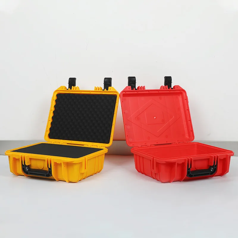 Portable Suitcase Plastic Toolbox Waterproof Hard Carry Electric Tool Box With Sponge Sturdy Hard Case And Flight Case Organizer