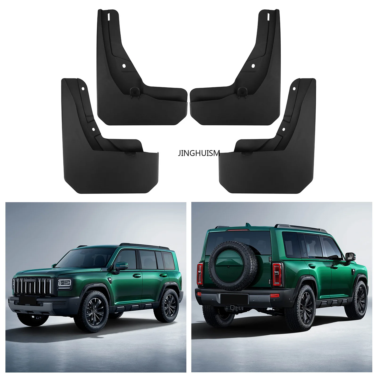 Mudguards Car Accessories Mud Flaps for Great Wall Haval Raptor Fuel Version 2025 Exterior Upgrade Black for Fender Protection