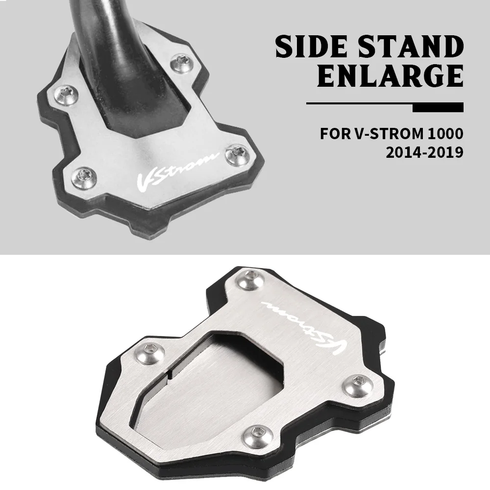 

FOR Suzuki GSX-S1000 F GSX-S1000 GSX-S1000S Katana GSX-S950 2015-2023 Side Stand Pad Plate Kickstand Enlarger Support Extension