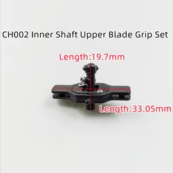 1 set CH002 Inner Shaft Upper Blade Grip Set Plastic Shaft Head R/C Helicopter Spare Parts